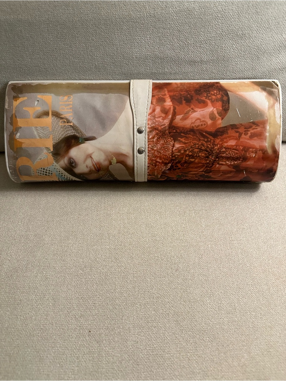 Vintage 1970 Hard Case Magazine Clutch Numero 3 Cherie Paris - Picture 2 of 8
